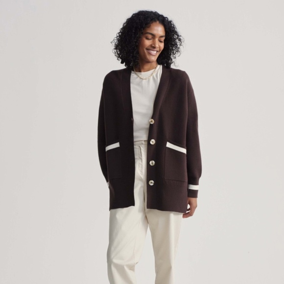 Varley Ravi Relaxed Longline Cardigan - Picture 1 of 5